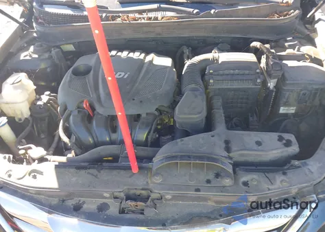 2013 Hyundai Sonata Se из США, поврежденный, VIN 5NPEC4AC3DH563310